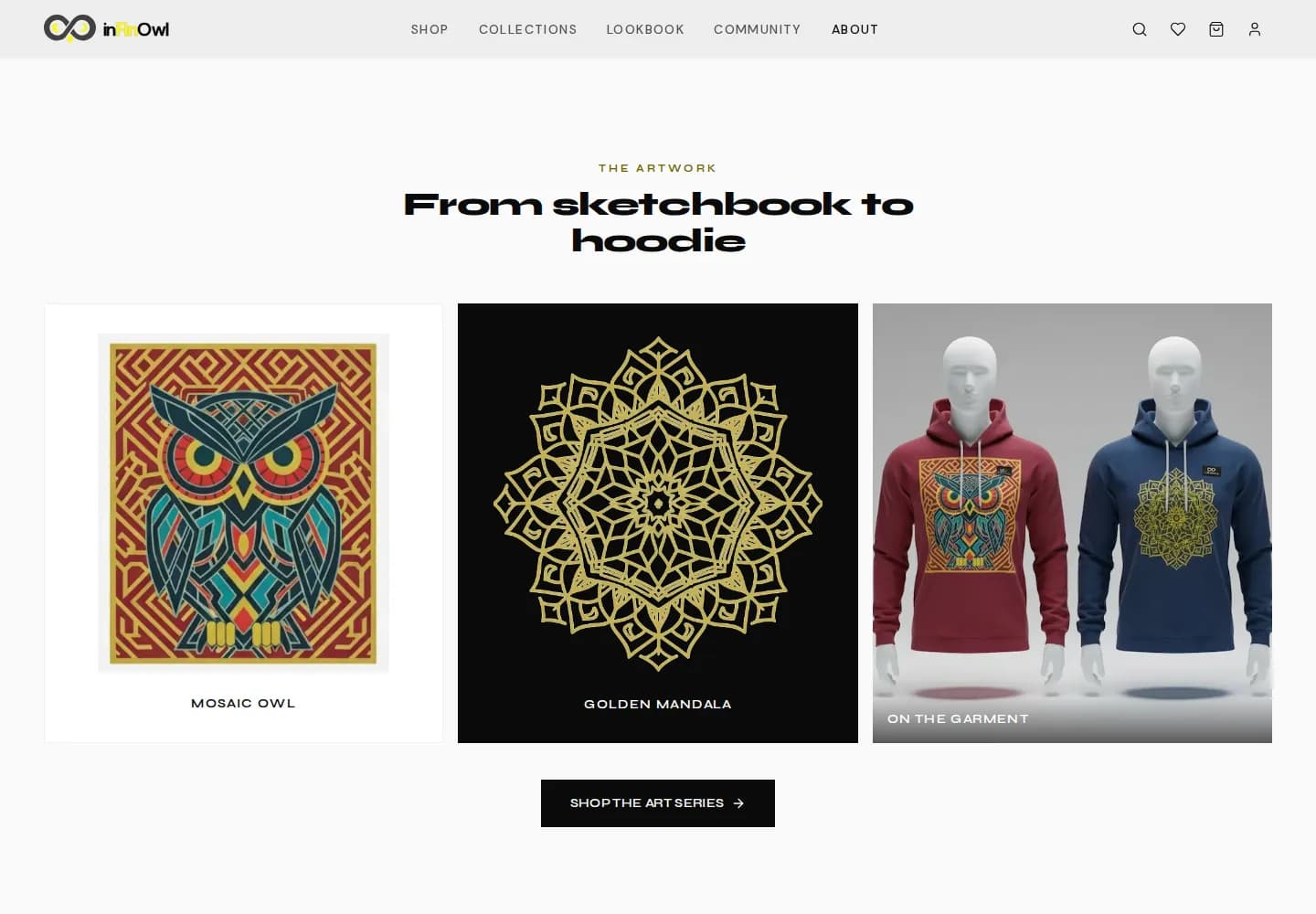 From sketchbook to hoodie: the artwork behind the prints